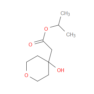 isopropyl 2-(4-hydroxytetrahydro-2H-pyran-4-yl)acetate