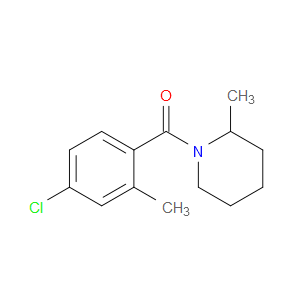 Methanone, (4-chloro-2-methylphenyl)(2-methyl-1-piperidinyl)-