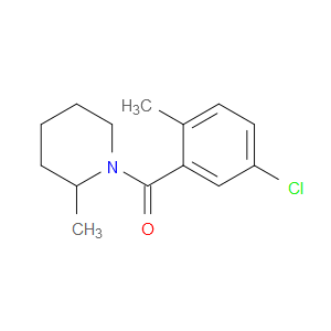 Methanone, (5-chloro-2-methylphenyl)(2-methyl-1-piperidinyl)-