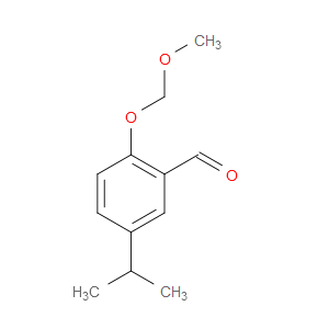 5-Isopropyl-2-(methoxymethoxy)benzaldehyde