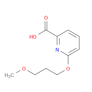 6-(3-Methoxypropoxy)-2-pyridinecarboxylic acid