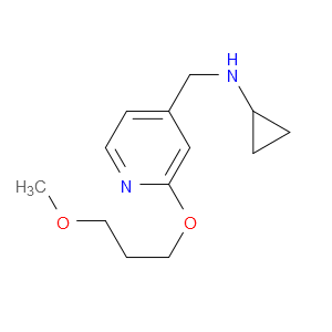 N-Cyclopropyl-2-(3-methoxypropoxy)-4-pyridinemethanamine
