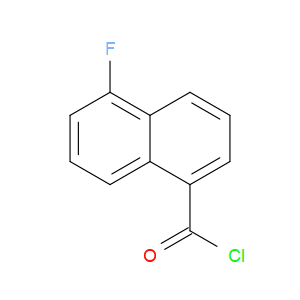 5-Fluoro-1-naphthalenecarbonyl chloride