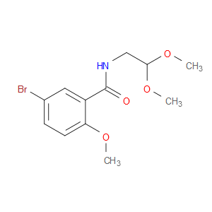 5-Bromo-N-(2,2-dimethoxyethyl)-2-methoxybenzamide