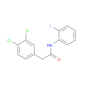 3,4-Dichloro-N-(2-fluorophenyl)benzeneacetamide