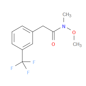 N-Methoxy-N-methyl-3-(trifluoromethyl)benzeneacetamide