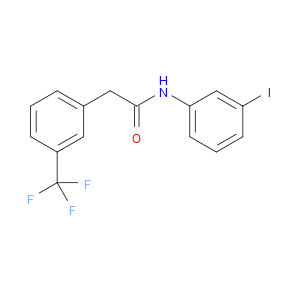 N-(3-Iodophenyl)-3-(trifluoromethyl)benzeneacetamide