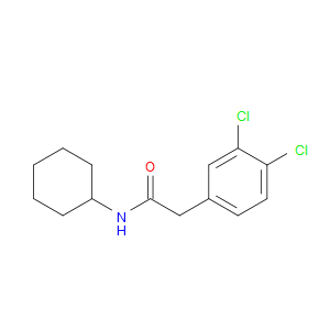3,4-Dichloro-N-cyclohexylbenzeneacetamide