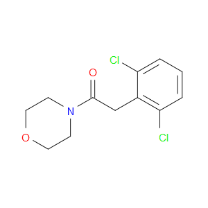 Ethanone, 2-(2,6-dichlorophenyl)-1-(4-morpholinyl)-