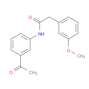 N-(3-Acetylphenyl)-3-methoxybenzeneacetamide
