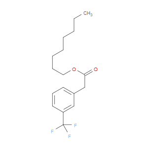 Octyl 3-(trifluoromethyl)benzeneacetate