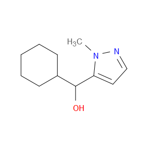 cyclohexyl(1-methyl-1H-pyrazol-5-yl)methanol