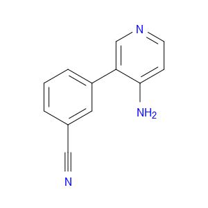 Benzonitrile, 3-(4-amino-3-pyridinyl)-