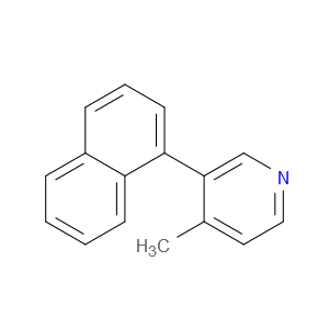 4-Methyl-3-(1-naphthalenyl)pyridine