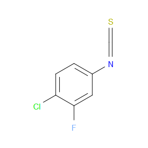 1-chloro-2-fluoro-4-isothiocyanatobenzene