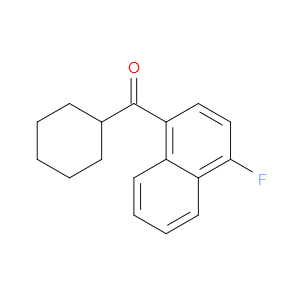 cyclohexyl(4-fluoronaphthalen-1-yl)methanone