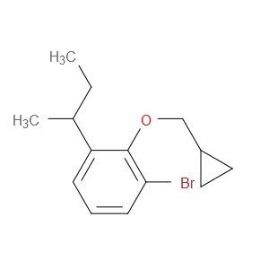 1-bromo-3-(sec-butyl)-2-(cyclopropylmethoxy)benzene