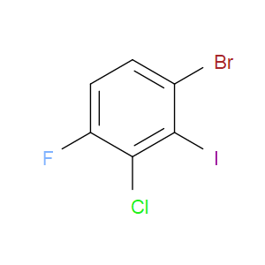 1-Bromo-3-chloro-4-fluoro-2-iodobenzene