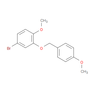 4-bromo-1-methoxy-2-((4-methoxybenzyl)oxy)benzene