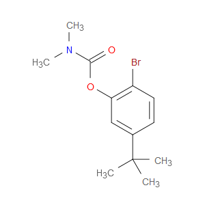 2-bromo-5-(tert-butyl)phenyl dimethylcarbamate