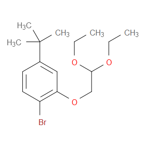 1-bromo-4-(tert-butyl)-2-(2,2-diethoxyethoxy)benzene