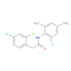2,4-Dichloro-N-(2-chloro-4,6-dimethylphenyl)benzeneacetamide