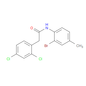 N-(2-Bromo-4-methylphenyl)-2,4-dichlorobenzeneacetamide