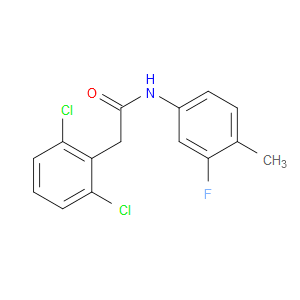 2,6-Dichloro-N-(3-fluoro-4-methylphenyl)benzeneacetamide