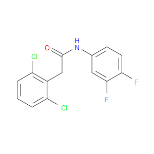 2,6-Dichloro-N-(3,4-difluorophenyl)benzeneacetamide