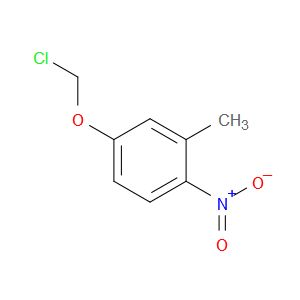 4-(chloromethoxy)-2-methyl-1-nitrobenzene