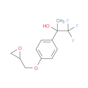 α-Methyl-4-(2-oxiranylmethoxy)-α-(trifluoromethyl)benzenemethanol