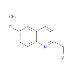 6-Methoxy-2-quinolinecarboxaldehyde