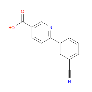 6-(3-Cyanophenyl)-3-pyridinecarboxylic acid