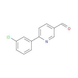 6-(3-Chlorophenyl)pyridine-3-carbaldehyde