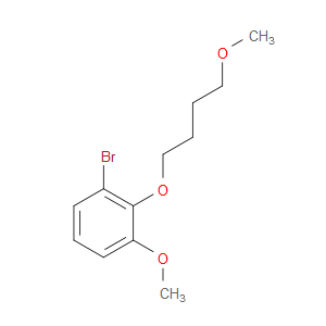 1-Bromo-3-methoxy-2-(4-methoxybutoxy)benzene