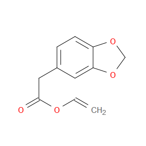 Ethenyl 1,3-benzodioxole-5-acetate