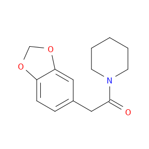 2-(1,3-Benzodioxol-5-yl)-1-(1-piperidinyl)ethanone