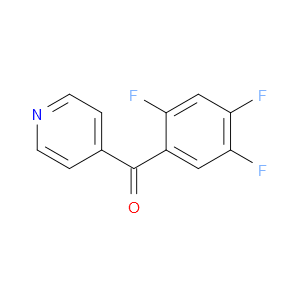 4-Pyridinyl(2,4,5-trifluorophenyl)methanone
