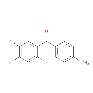 Methanone, (4-methylphenyl)(2,4,5-trifluorophenyl)-