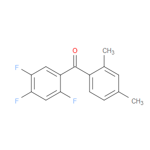 Methanone, (2,4-dimethylphenyl)(2,4,5-trifluorophenyl)-