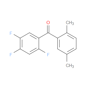 Methanone, (2,5-dimethylphenyl)(2,4,5-trifluorophenyl)-