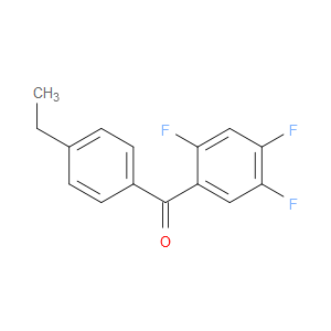 Methanone, (4-ethylphenyl)(2,4,5-trifluorophenyl)-