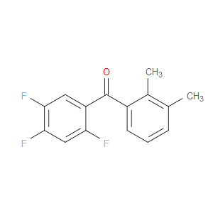 Methanone, (2,3-dimethylphenyl)(2,4,5-trifluorophenyl)-