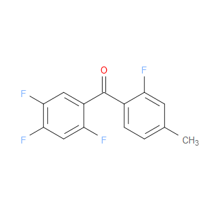 Methanone, (2-fluoro-4-methylphenyl)(2,4,5-trifluorophenyl)-