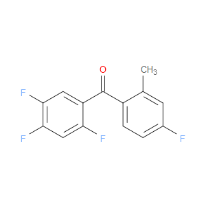 Methanone, (4-fluoro-2-methylphenyl)(2,4,5-trifluorophenyl)-