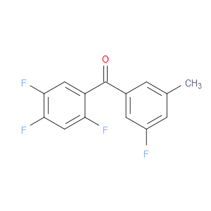 Methanone, (3-fluoro-5-methylphenyl)(2,4,5-trifluorophenyl)-