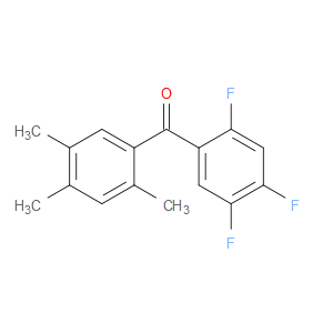 Methanone, (2,4,5-trifluorophenyl)(2,4,5-trimethylphenyl)-