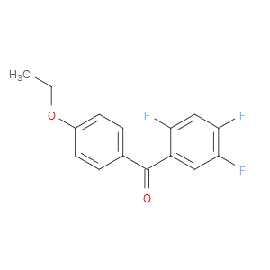 Methanone, (4-ethoxyphenyl)(2,4,5-trifluorophenyl)-
