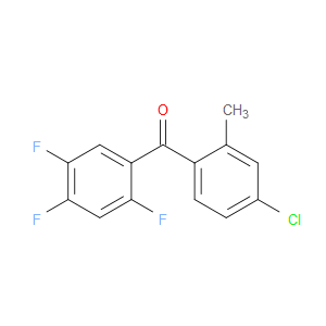 Methanone, (4-chloro-2-methylphenyl)(2,4,5-trifluorophenyl)-