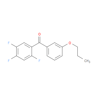 Methanone, (3-propoxyphenyl)(2,4,5-trifluorophenyl)-
